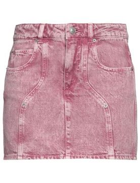 Jeansrock Damen Pflaume 32 Damen