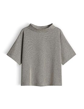 Blusenshirt UJODIE DETAIL camel 36 damen