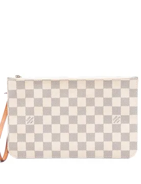 Damier Azur Neverfull MM Pouch - Louis Vuitton - FashionsVida