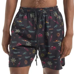 Short De Bain 17´ Topanga Charcoal 14 Années Garçon