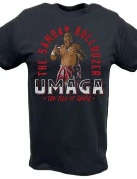 HOT SALE T SHIRTS Umaga Samoan Bulldozer T-Shirt 00010113#A Wrestling Sports TEE Famous Wrestler FANS man clothes Streetwe - Aliexpress - FashionsVida