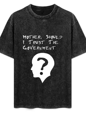 Mother, Should I Trust ... T-Shirt Soft Lightweight Cotton T-Shirt - Aliexpress - FashionsVida