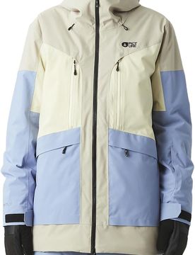 Wasserfeste und atmungsaktive Skijacke Haakon Jkt Pure Cashmere für Damen Größe M Beige
