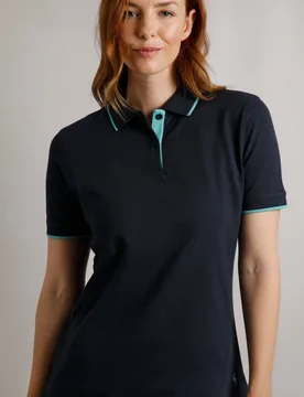 Pammie Womens Pique Polo - - Size: 8 - Weird Fish - FashionsVida