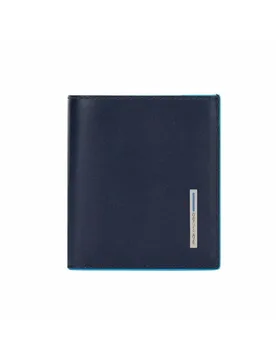 Portafoglio blue square Uomo Pelle Blu - PU5963B2R-BLU2 - Piquadro - FashionsVida