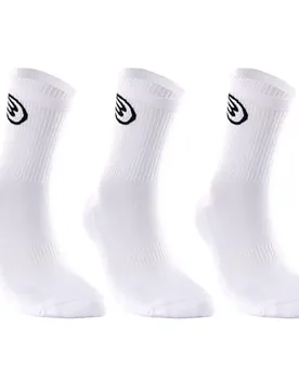 Bp252 I Socks 3 Pairs White UK 5-7 - Bullpadel - FashionsVida