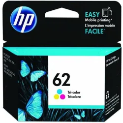 Cartucho de tinta original 62 Tricolor (C2P06AE)