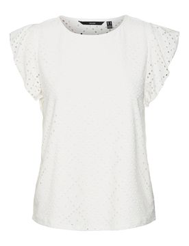 VERO MODA Blusa 'Tassa' blanco