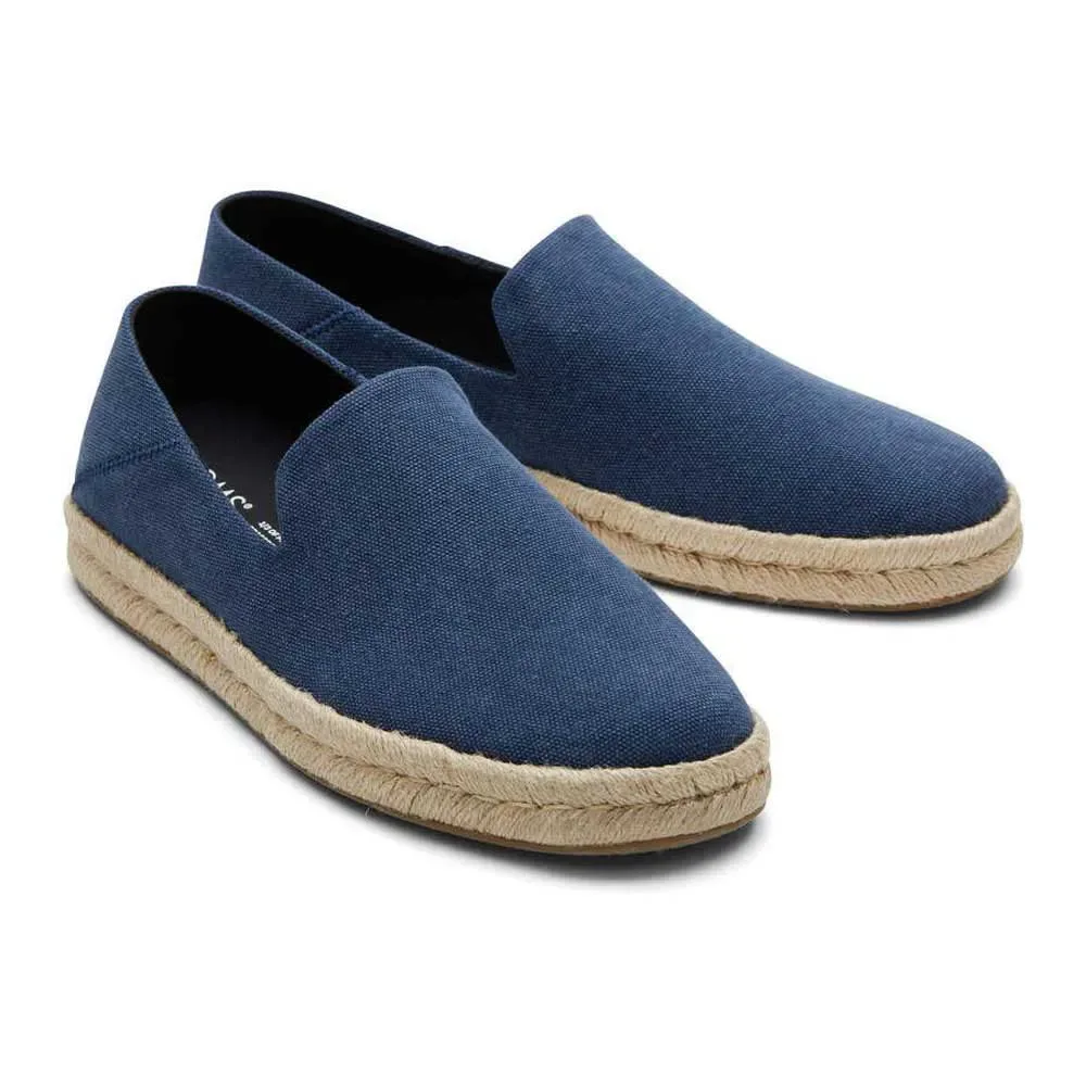 Espadrillas Santiago Navy Rcld Ctn Canvas EU 45 - TOMS - FashionsVida