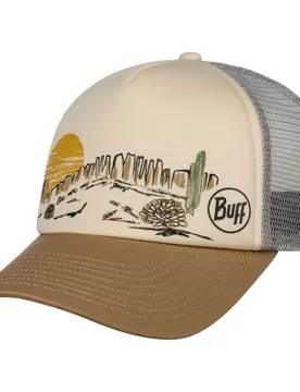 Lach Multi Trucker Cap by - cream white - Female - Size: L/XL (58-61 cm) - Buff - FashionsVida