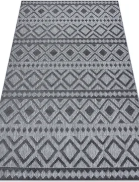 Teppiche Teppich Strukturell Sole D3852 Boho Diamanten Flac 80x150 Cm 80x150 Cm - RUGSX - FashionsVida
