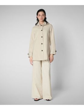 Para mujer. D42250W-GRIN20 Abrigo April (XXS), Casual, Poliéster, Manga larga