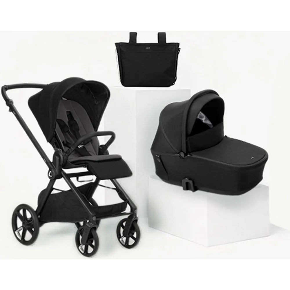 Carrito 2 piezas Muum 5 + capazo Sleep color negro - Jané - FashionsVida