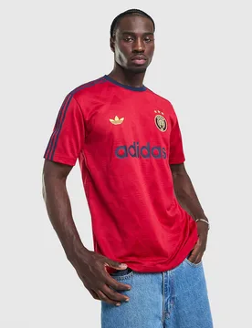 Mens Maglia All Over Print - Rosso, rosso rosso Uomo taglia XS - Adidas - FashionsVida
