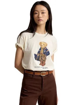 Maglietta a maniche lunghe bianco XL - Ralph Lauren - FashionsVida