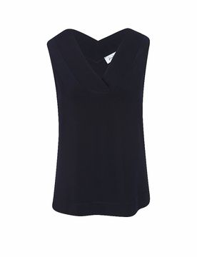 Joseph Ribkoff Top azul oscuro 40