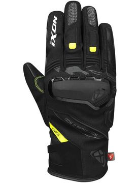 Guanti Moto Invernali PRO KNARR Nero Grigio Giallo Vivo taglia L