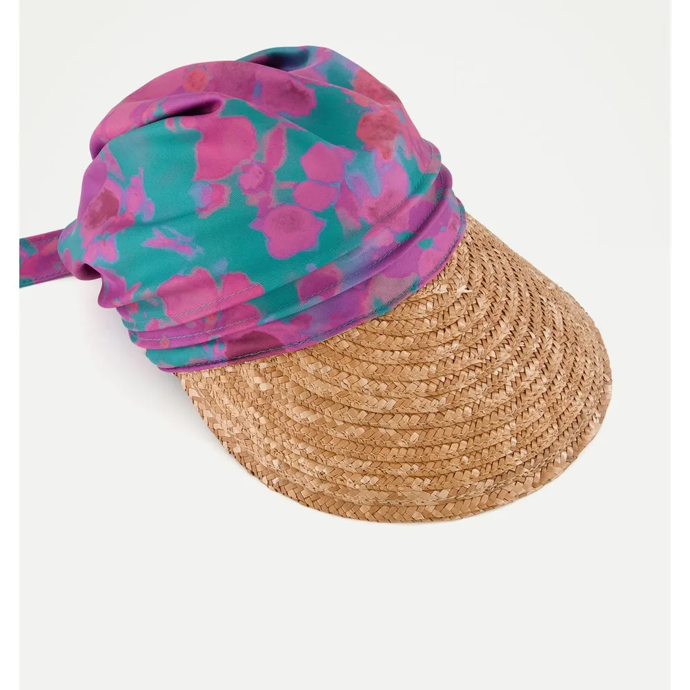 Gorra de mujer con estampado pañuelo - Latouche - FashionsVida