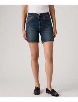 Para mujer. A9296-0005 Shorts 501 De Medio Muslo Lightweight (24), Casual, Algodón, Denim