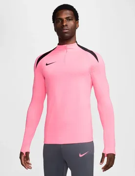 Strike Dri-Fit 1/2-Zip Drill Herren Longsleeve, rosa US: XL