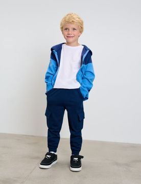 Sinsay - Pantaloni slim - blu scuro