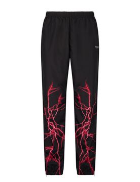 Pantalone Tuta Uomo New Lightning Pants Black/red