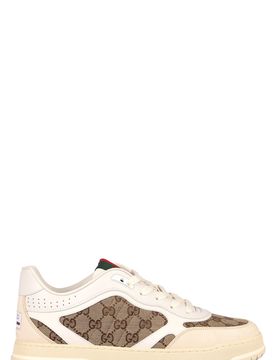 Men's Re-Web Low-Top Leather Sneaker