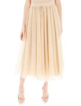 Gonna in tulle BEIGE 44