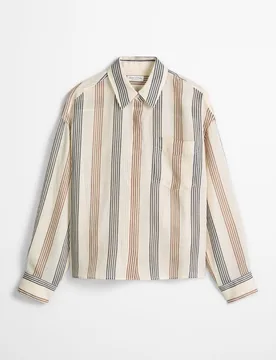 Blusa regular de suave fibra de ramio - MARC O'POLO - FashionsVida