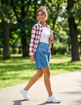 Top in maglia senza maniche con viscosa - panna