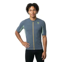 Maglia A Maniche Corte Pralongia Evo Dark Slate / North Atlantic