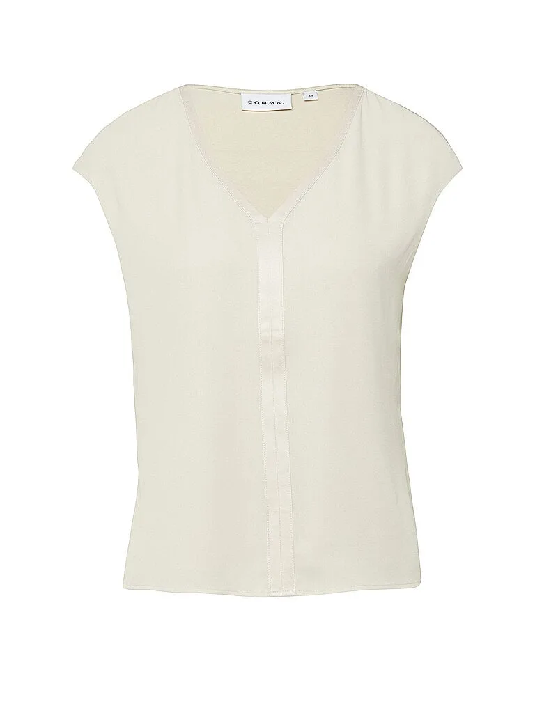 COMMA T-Shirt beige 38 damen - Comma - FashionsVida