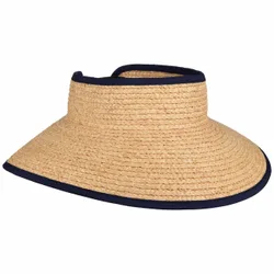 Contrast Edge Visor by - nature-navy - Damen - Size: One Size