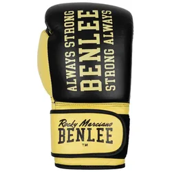 Gants De Boxe En Cuir Hardwood Yellow / Black 10 oz