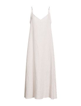 Midi-Kleid Damen Beige 38 Damen