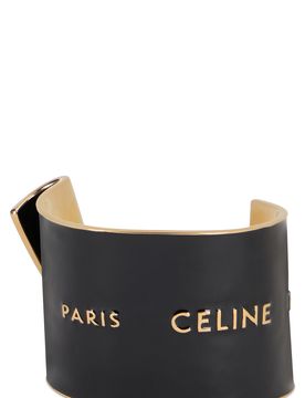 Rigid Mini Bracelet with Enamel Ribbon - Modern Design