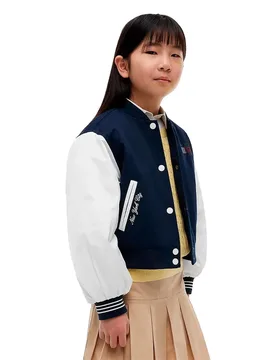 Giacca Bomber Kg0kg0911 Dark Night Navy 12 Anni - Tommy hilfiger - FashionsVida
