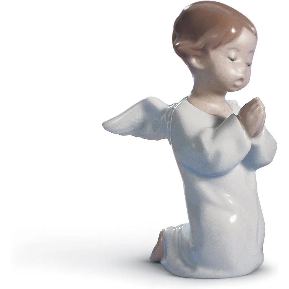 Figura decorativa Ángel Orando - Lladró - FashionsVida