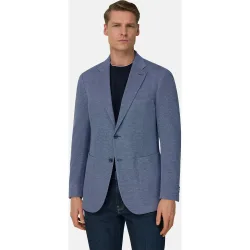 Chaqueta de punto spillo en mezcla de algodón b jersey