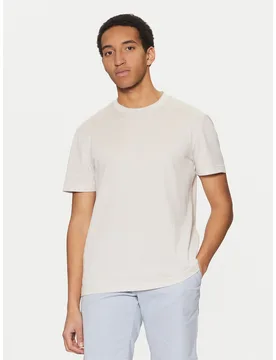 T-Shirt K10K114166 Beige Regular Fit L male - Calvin Klein - FashionsVida