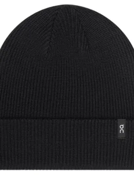 Merino Beanie Unisex Black OSFA - ON RUNNING - FashionsVida