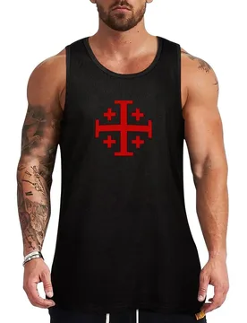 Order of the Holy Sepulchre, Five-fold Cross Tank Top Gym Training Tank Top Quick Dry Athletic Sleeveless - Aliexpress - FashionsVida
