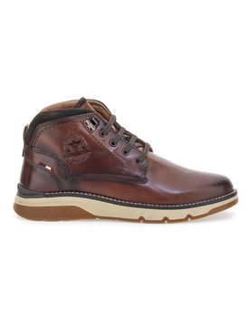 Scarponcino Stringato Cognac in Vera Pelle ALTERMBERG 2211 45