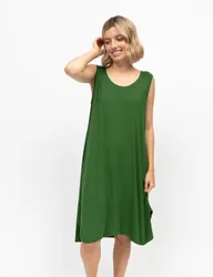 Jersey Nightdress Green female