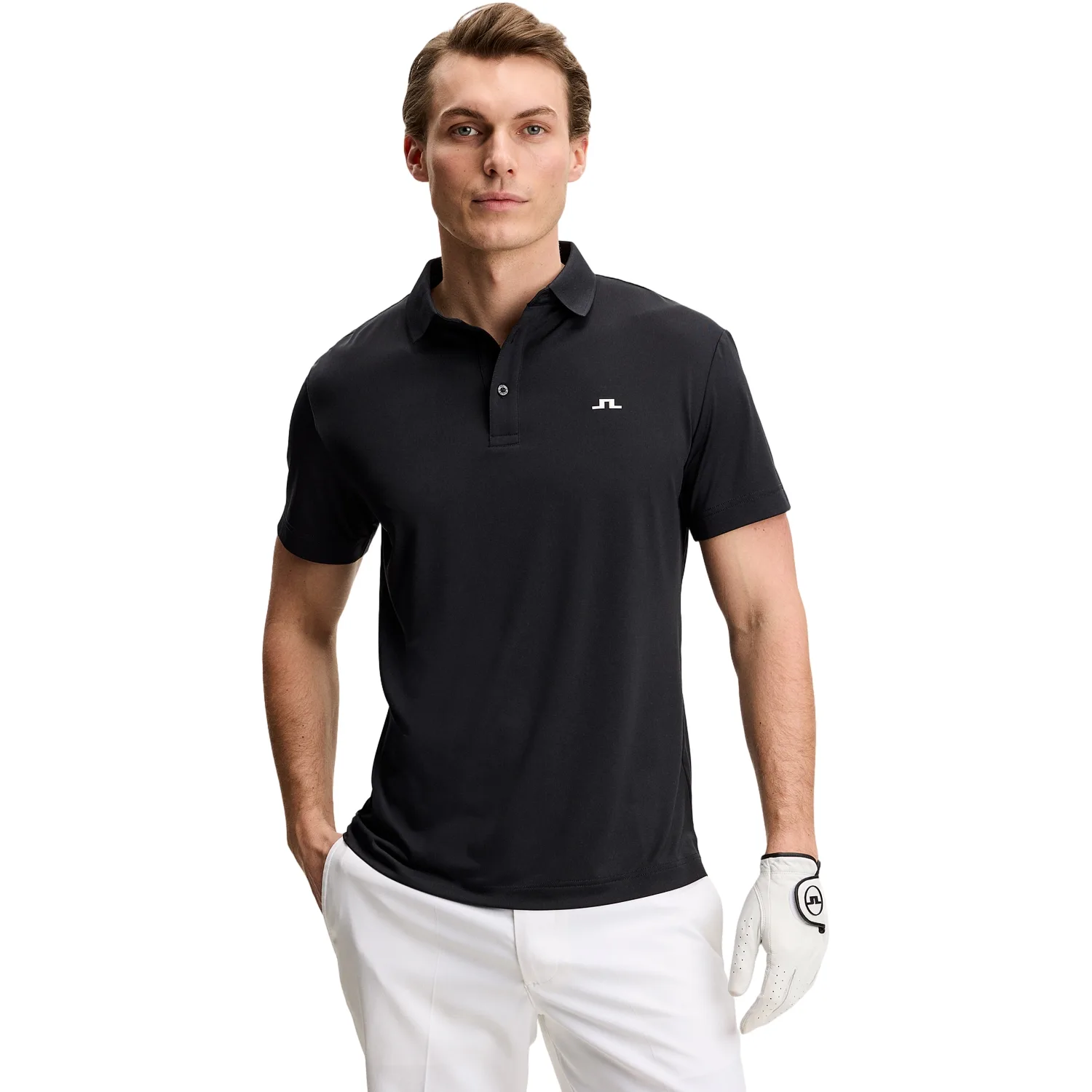 J.Lindeberg Polo Brigde, schwarz s - J.lindeberg - FashionsVida