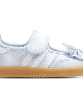 Samba Samba Jane Baby Shoes - Blue - Size 9K - Leather - Blue - Size: 9K - Adidas - FashionsVida