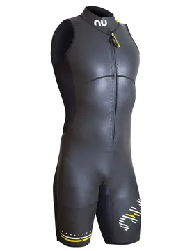 Triathlon Senza Maniche Camaleon 2.0 Black / Yellow XS