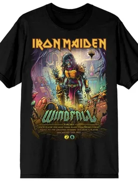 T-Shirt - Magic - Windfall - S bis 3XL - für Männer - Größe 3XL - schwarz - Lizenziertes Merchandise! - Männer - male - Iron Maiden - FashionsVida
