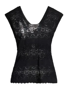 Top Damen Schwarz XL,XS,XXL Damen - TWINSET - FashionsVida
