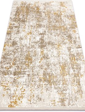 Teppiche Moderner Teppich Duke 51546 Beige / Gold 80x150 Cm 80x150 Cm